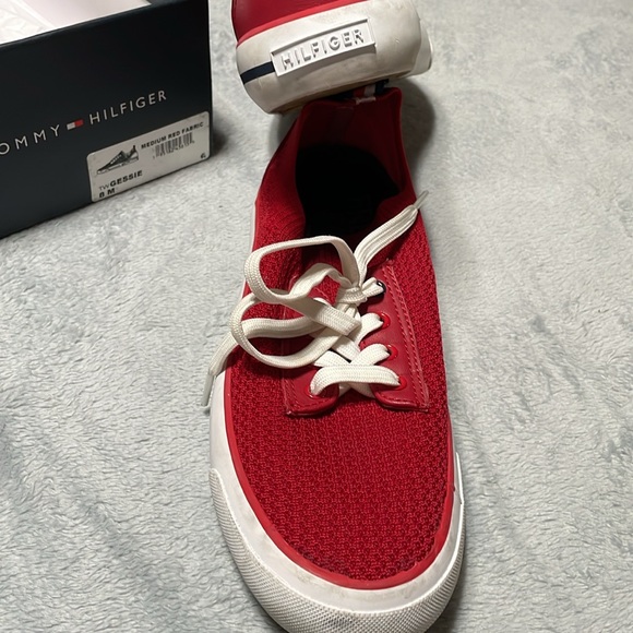 Tommy Red Gessie Sneaker - Picture 7 of 8